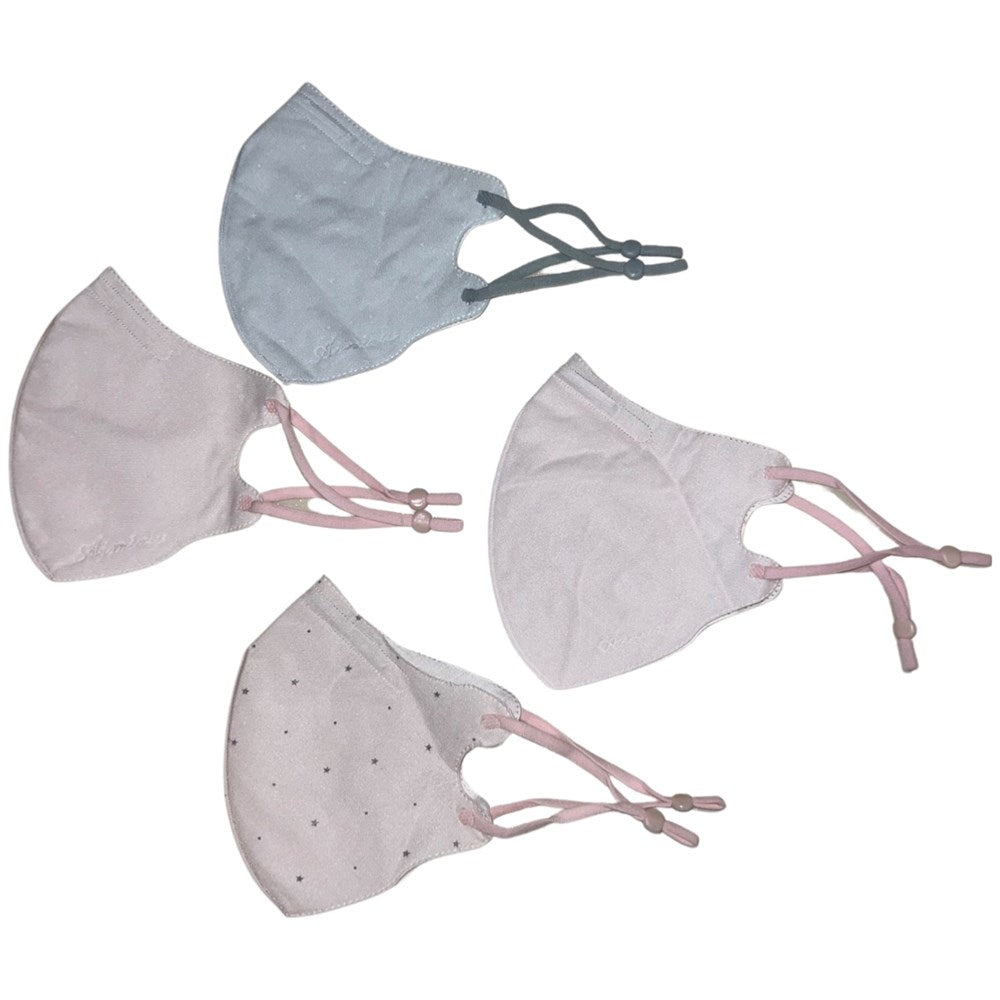 Fabric Cotton Face Mask 3 Layered - Pastel